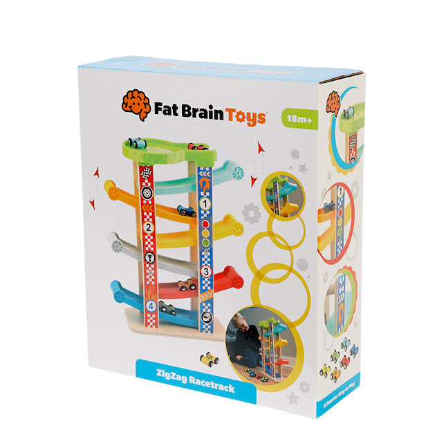 Fat Brain Toys ZigZag Racetrack