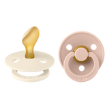 BIBS Pacifier Anatomical - Ivory/Blush