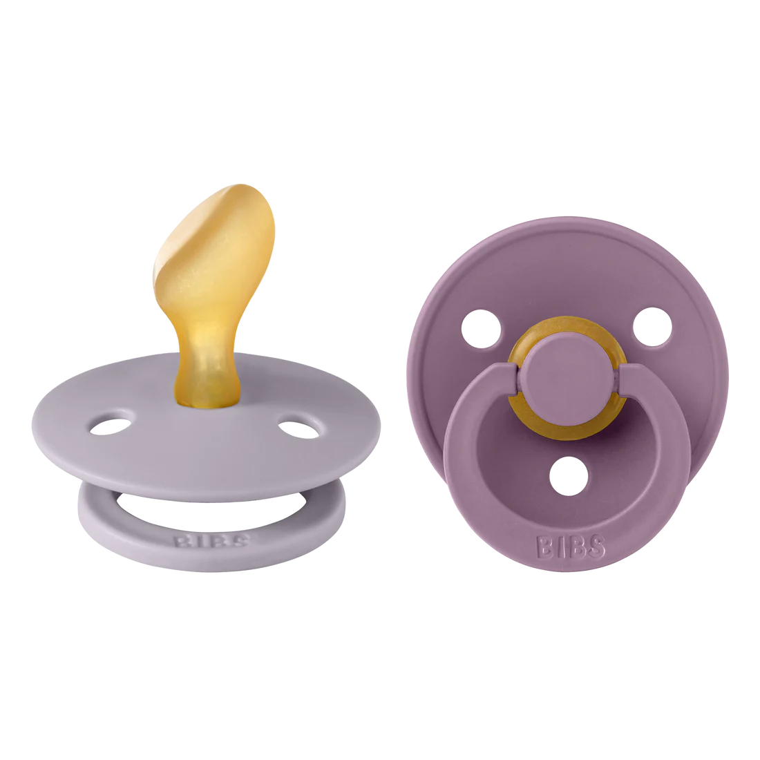 BIBS Pacifier Anatomical - Fossil Grey/Mauve