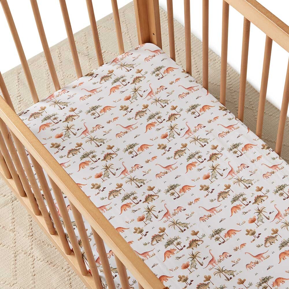 Snuggle Hunny Dino Cot Sheet