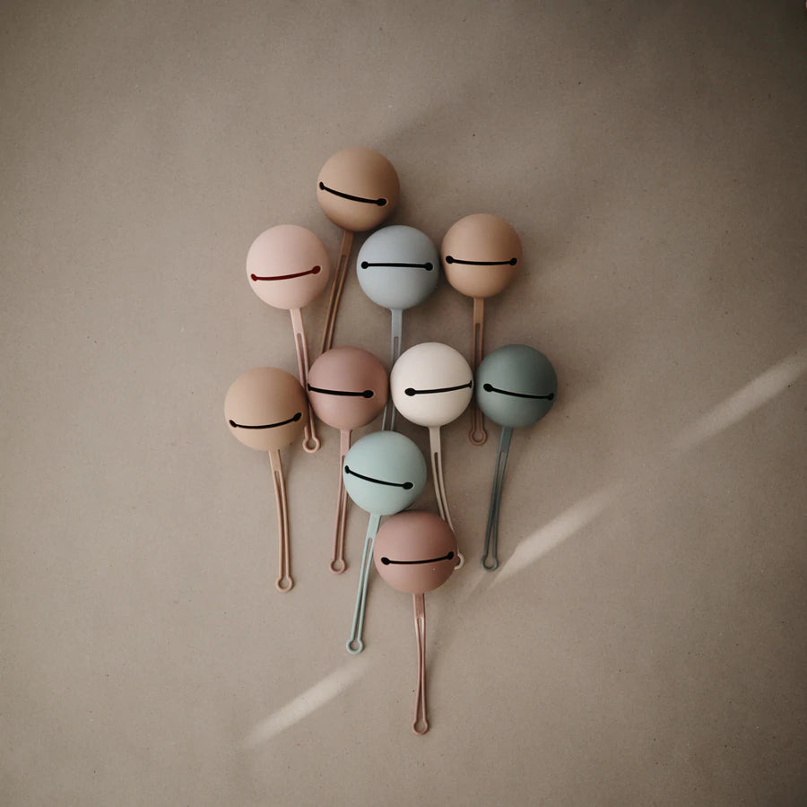 Mushie Pacifier Case - Blush | Raspberry Lane Boutique