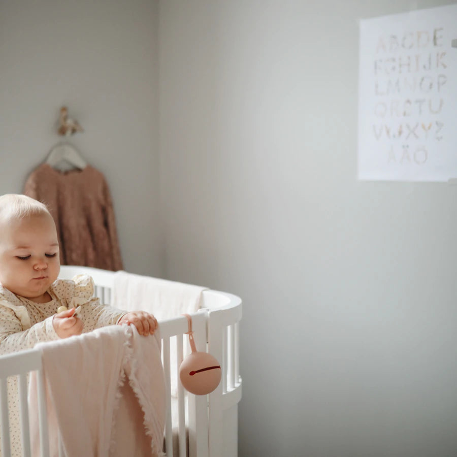 Mushie Pacifier Case - Cloudy Mauve | Raspberry Lane Boutique