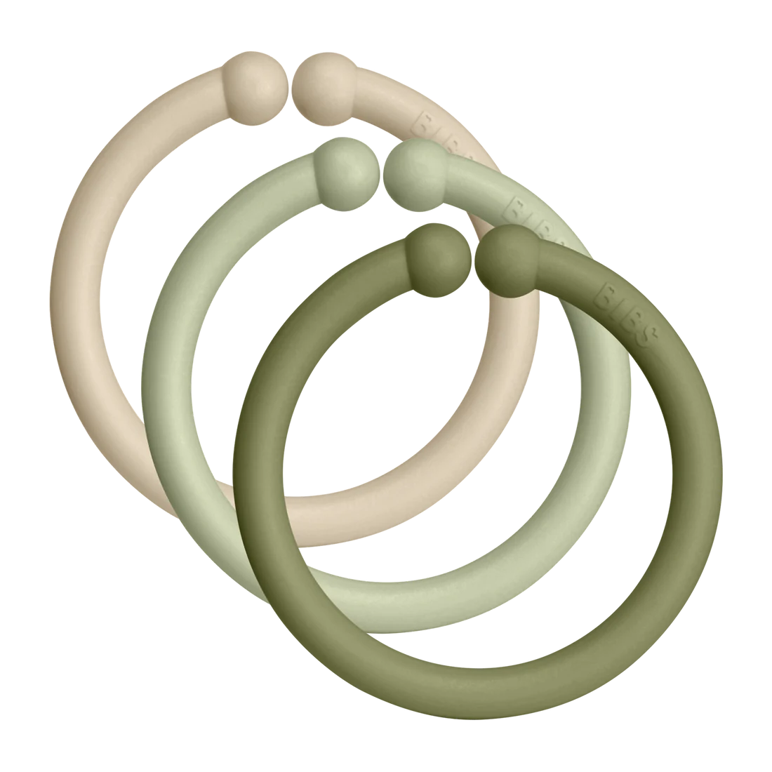 Bibs Loops Baby - Vanilla/Sage/Olive