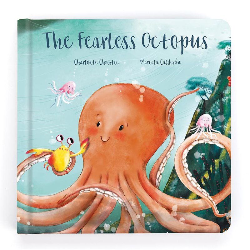 Jellycat The Fearless Octopus (Odell Octopus) Book