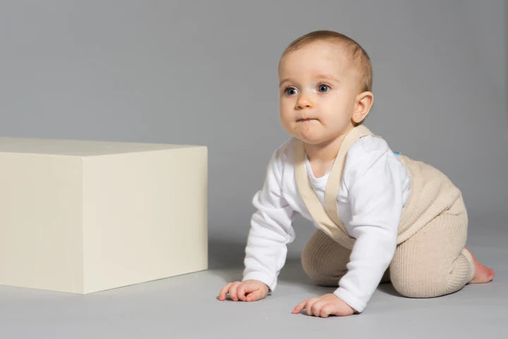 Silly Silas Footless Tights - Cream