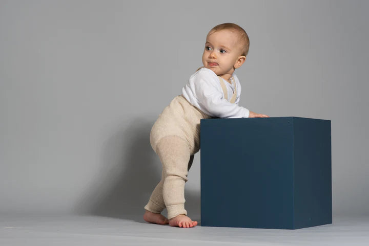 Silly Silas Footless Tights - Cream