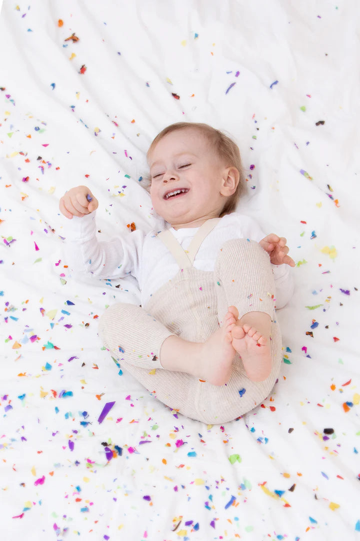 Silly Silas Footless Tights - Cream