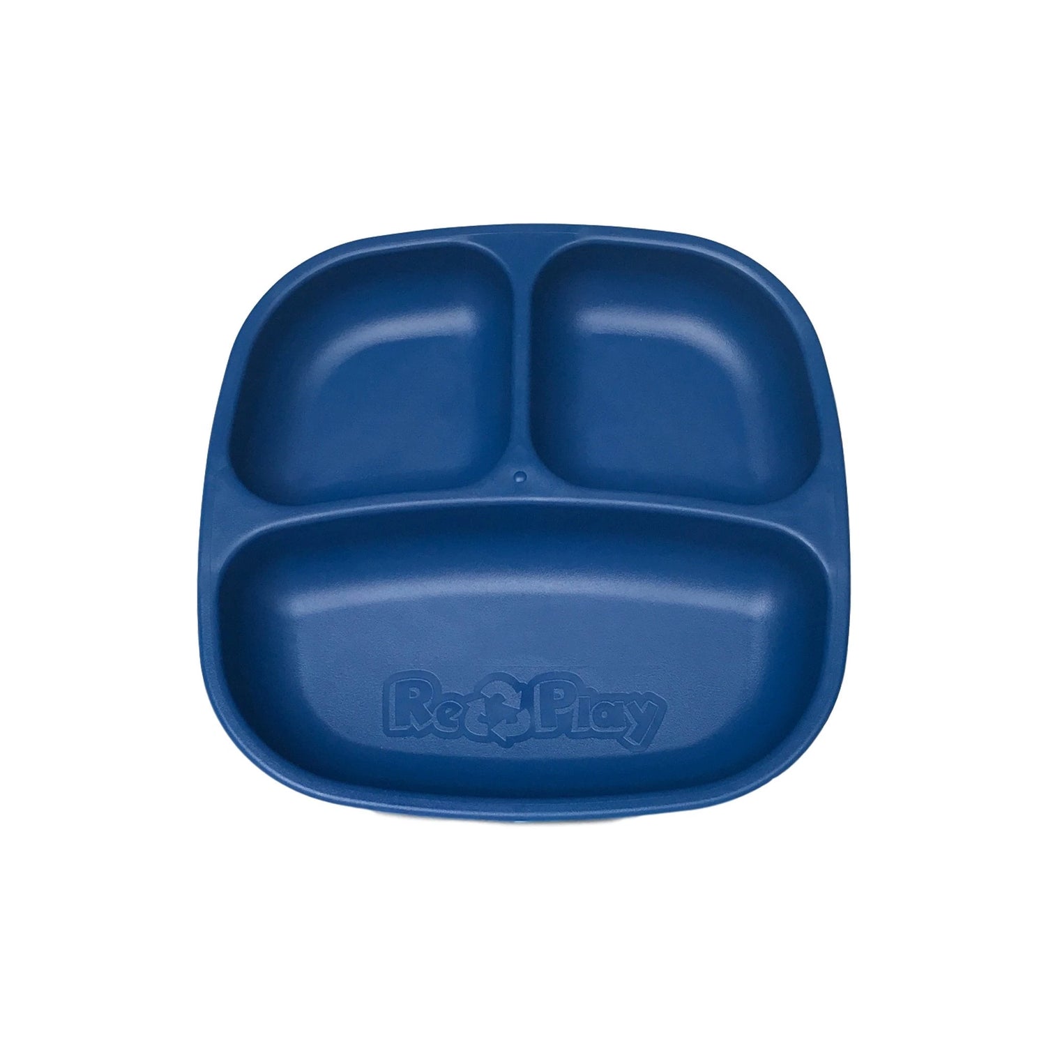 Re-Play Divided Plate - Navy