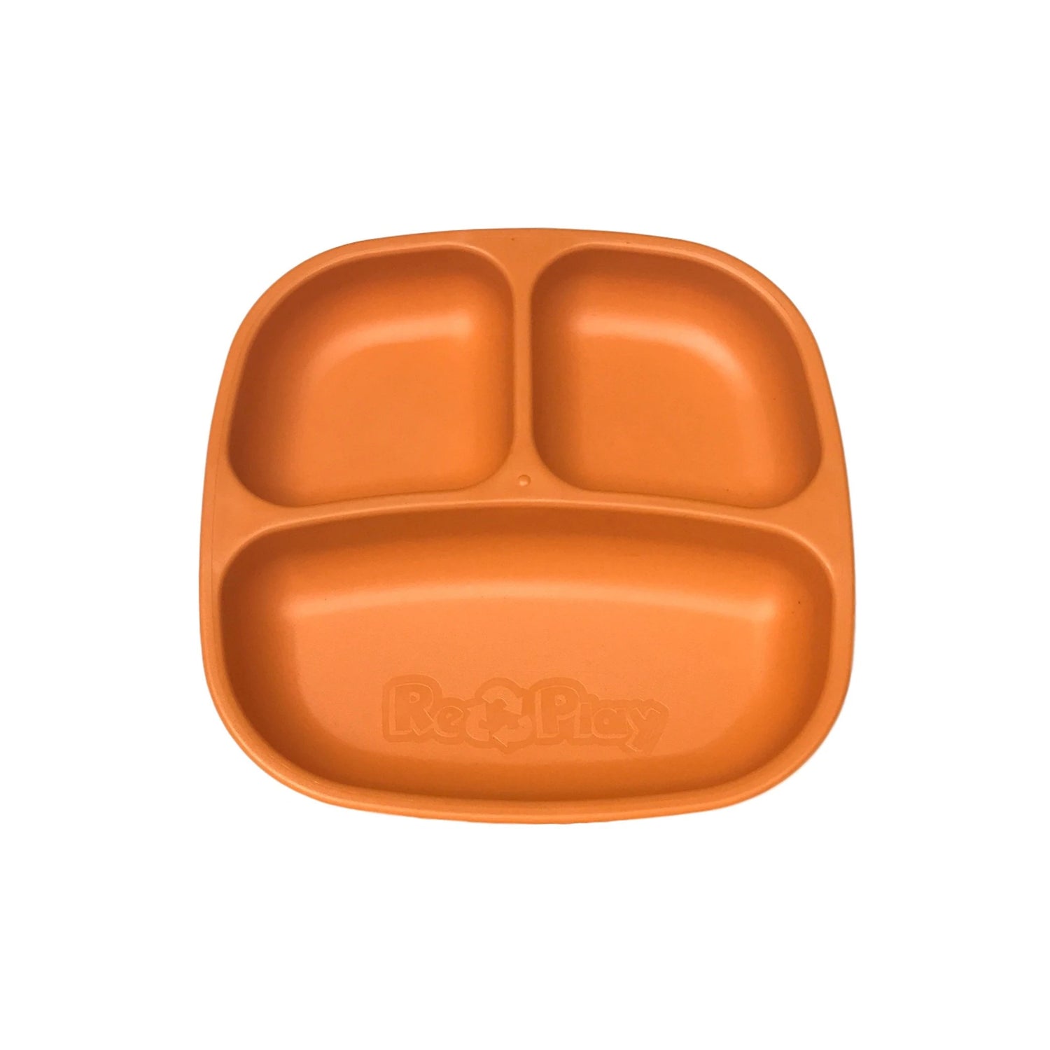 Re-Play Divided Plate - Orange