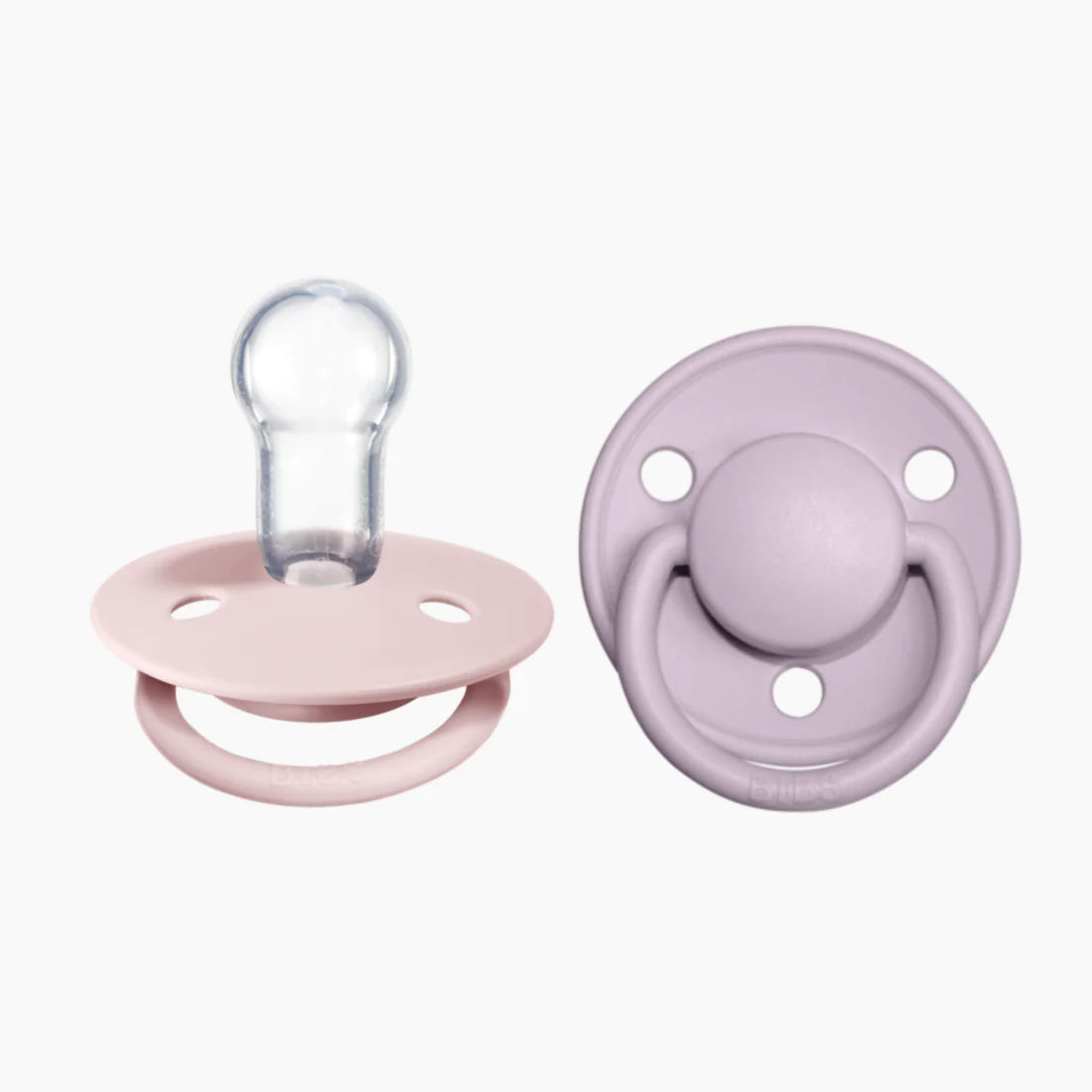 Bibs De Lux Pacifier / Silicone - Dusky Lilac/Blossom