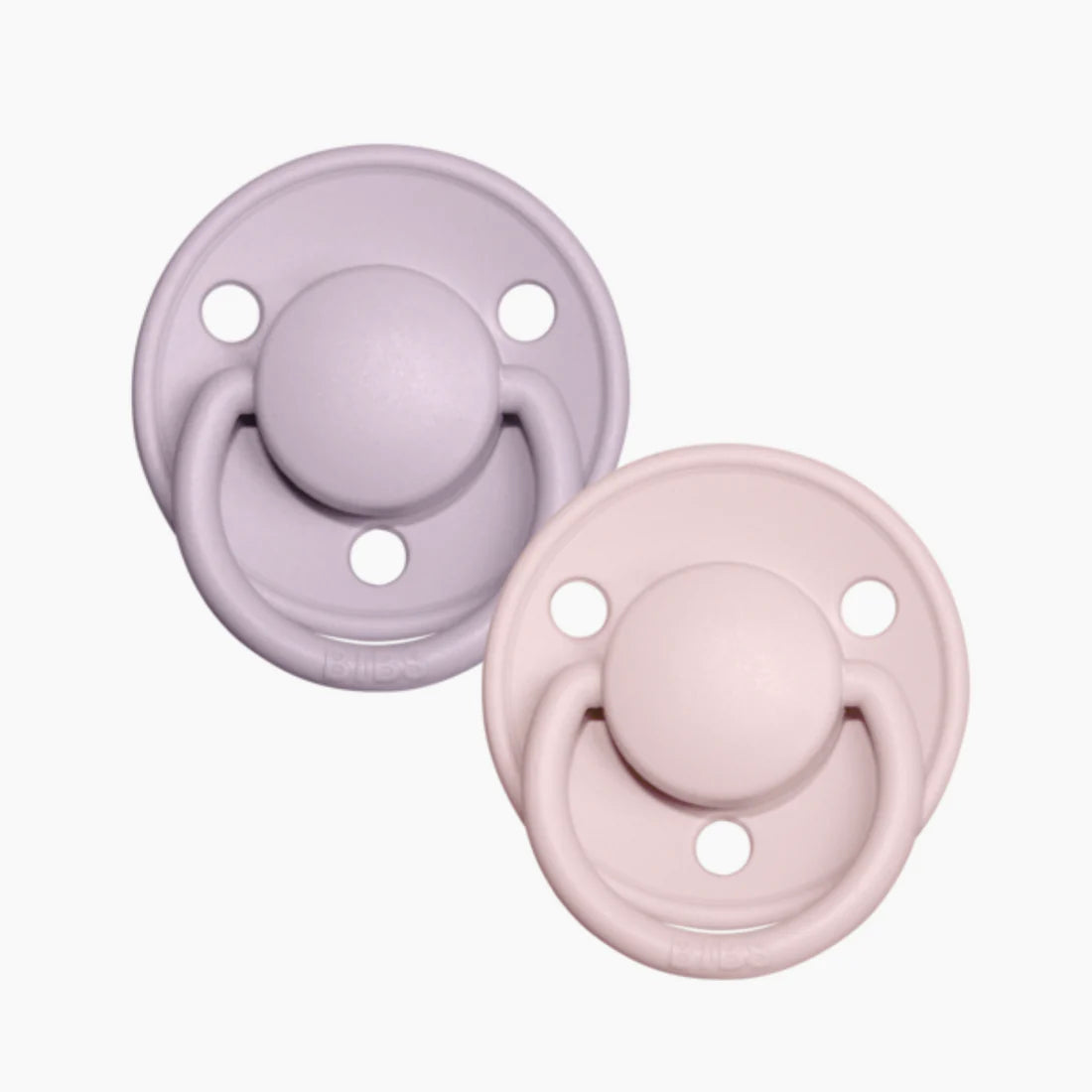 Bibs De Lux Pacifier / Silicone - Dusky Lilac/Blossom