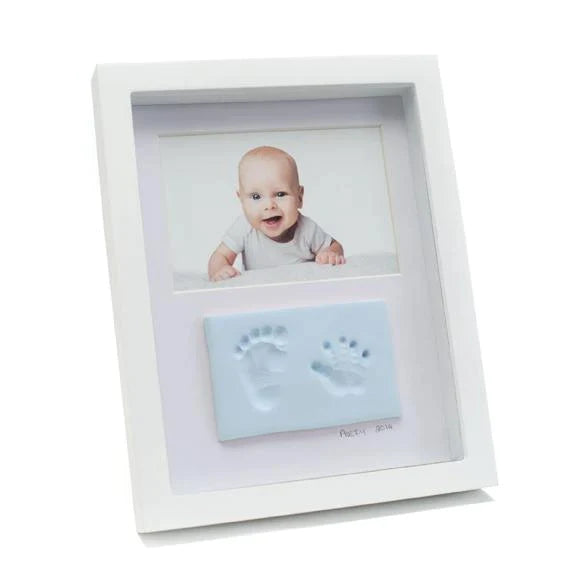 Baby Ink Soft Clay Impressions Kit + Frame - Blue