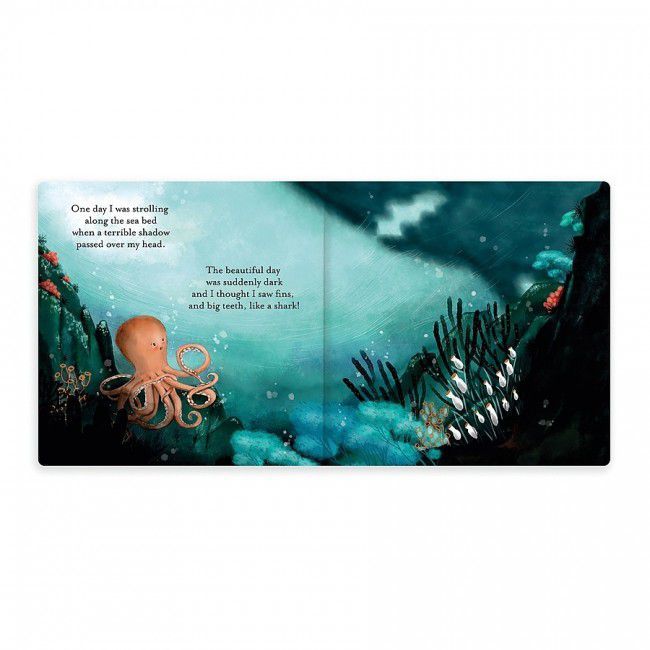 Jellycat The Fearless Octopus (Odell Octopus) Book