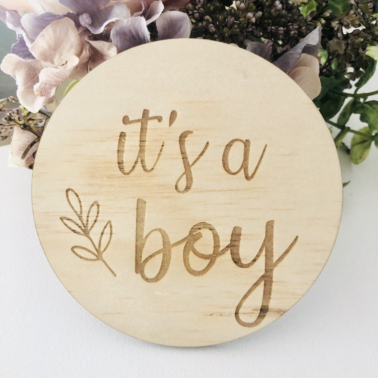 It's a Boy Plaque
