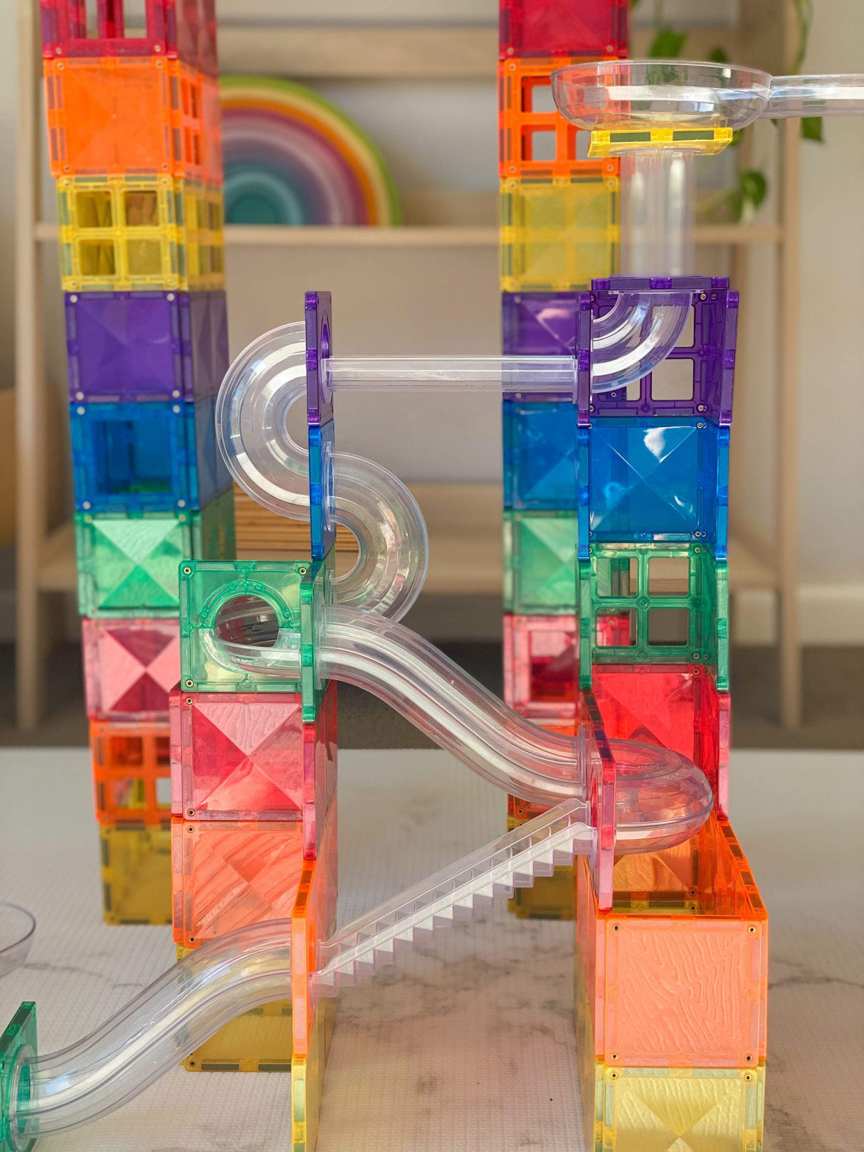 Raspberry Lane Boutique Connetix - 92 Piece Ball Run (PRE-ORDER)