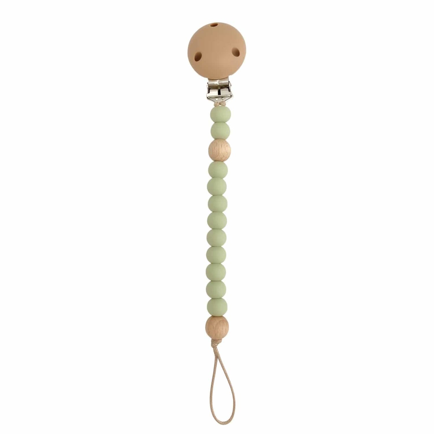 Raspberry Lane Boutique Moss Dummy / Pacifier Clips