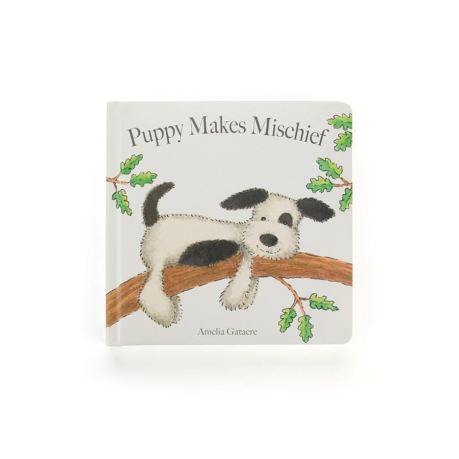 Raspberry Lane Boutique Puppy Make Mischief - Jellycat Children's Book