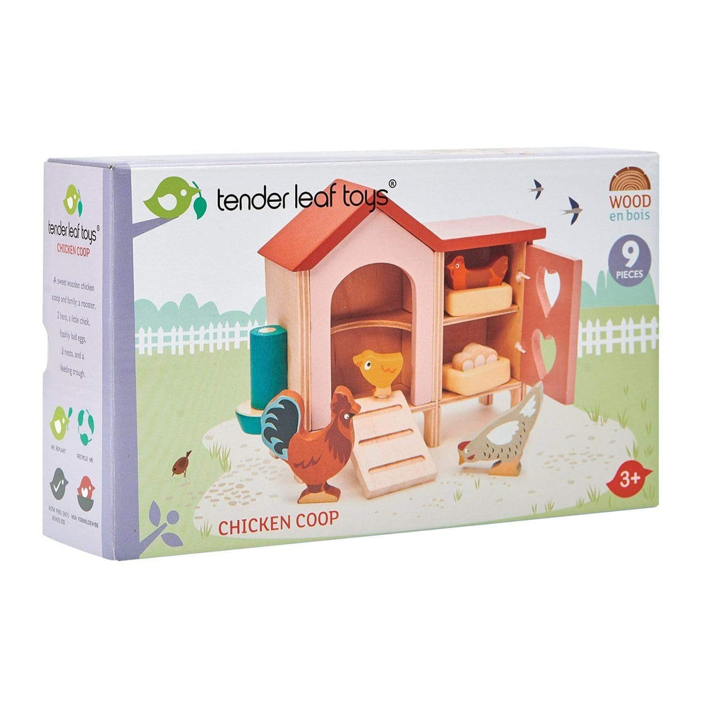 Raspberry Lane Boutique Tender Leaf Toys - Chicken Coop