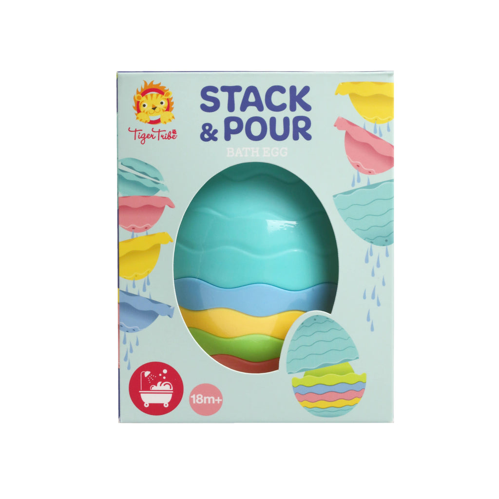 Raspberry Lane Boutique Tiger Tribe - Stack and Pour Bath Egg