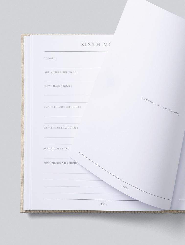 Raspberry Lane Boutique Write to Me - Baby. First Year of You