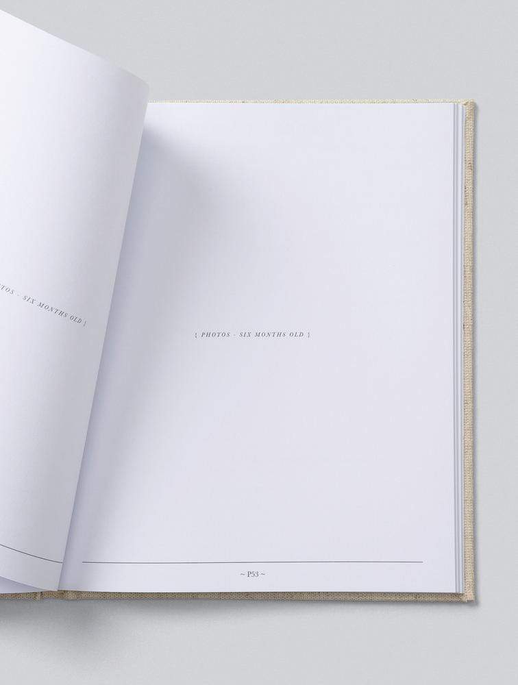 Raspberry Lane Boutique Write to Me - Baby. First Year of You