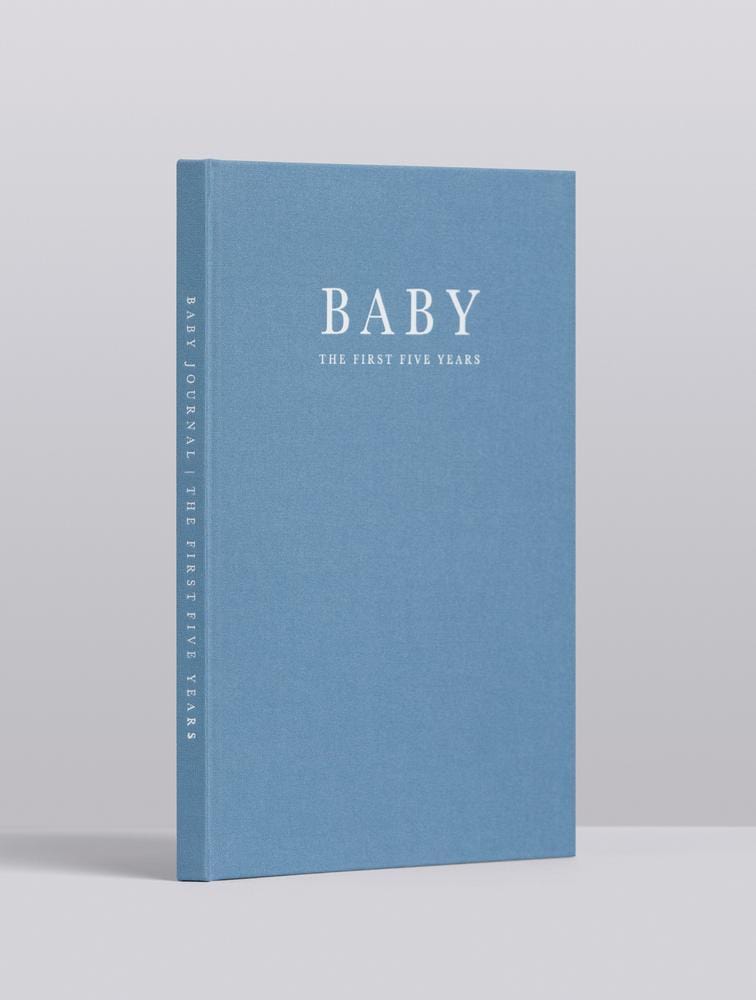 Raspberry Lane Boutique Write To Me Baby Journal - Birth to Five Years - Blue