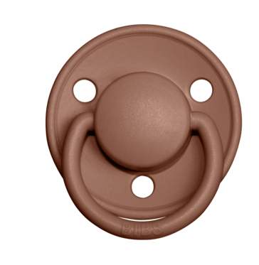 Bibs De Lux Pacifier / Silicone - Woodchuck + Blush