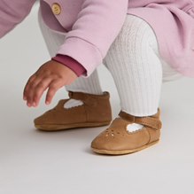 Pretty Brave Baby Shoe - Morgan Tan