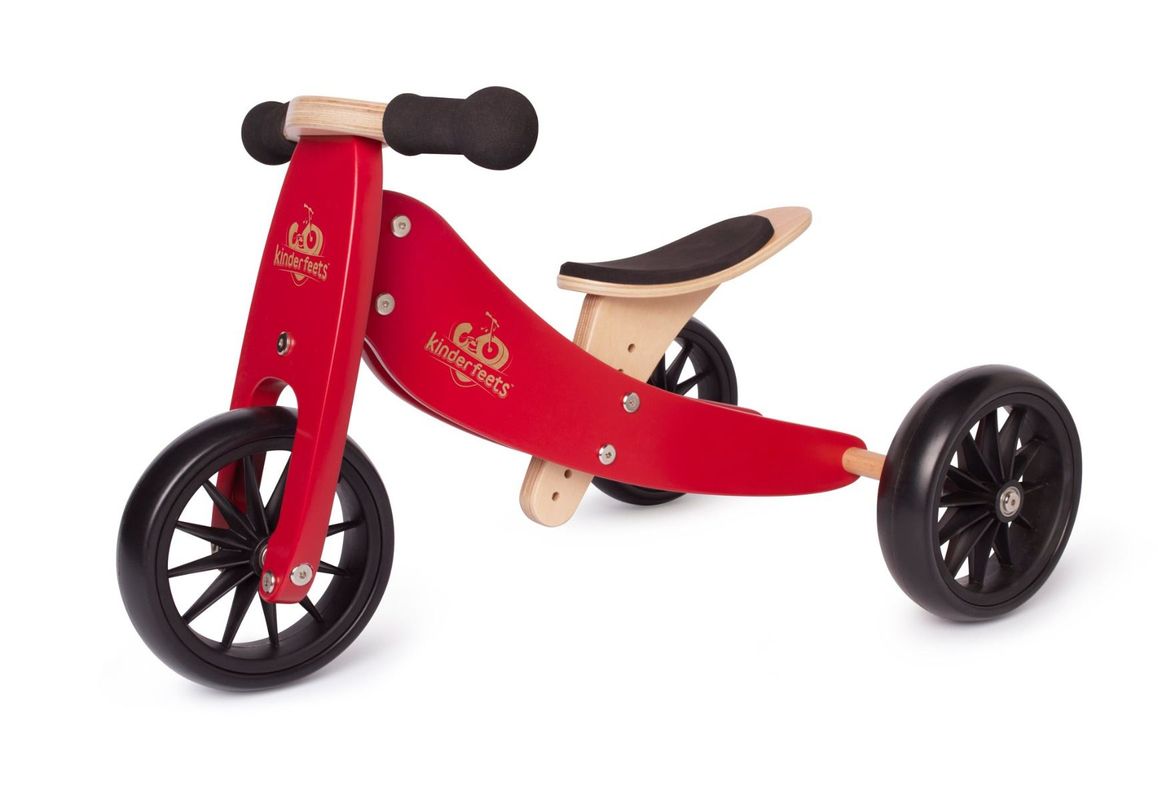Kinderfeets Tiny Tot Trike - Cherry Red