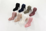 Mamer Classic cotton ribbed Tights - Pink