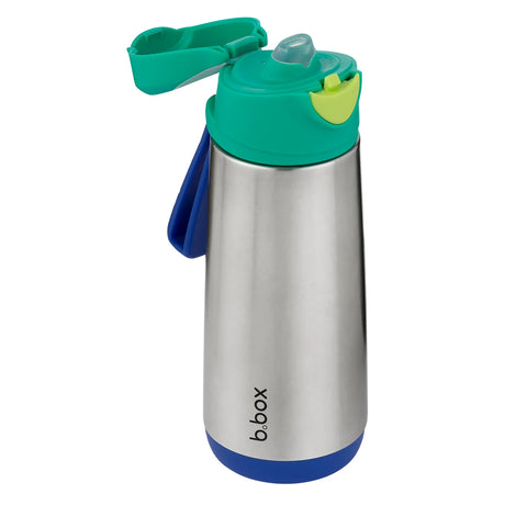 b.box Insulated Sport Spout Bottle 500ml - Electric Jungle