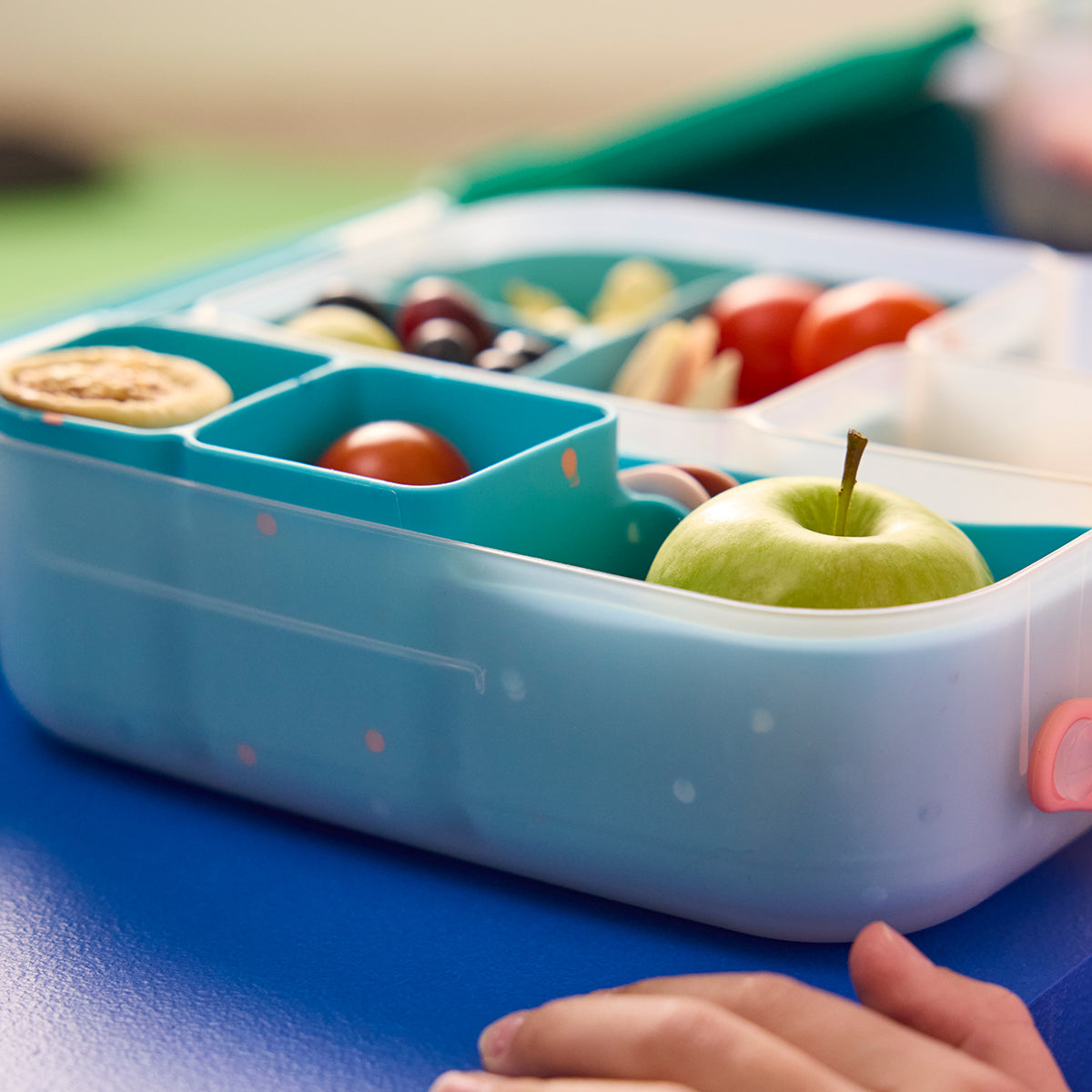 b.box Silicone Bento Tray Lunchbox - Confetti