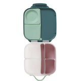 b.box Silicone Bento Mini Lunchbox Tray - Forest