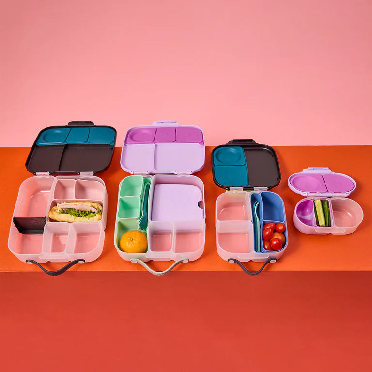 b.box Silicone Bento Mini Lunchbox Tray - Forest