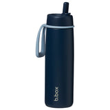 b.box Insulated Flip Top Bottle 690ml - Midnight