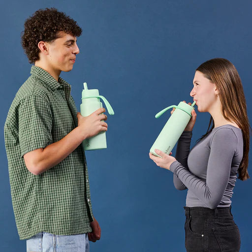 b.box Insulated Flip Top Bottle 690ml - Spearmint