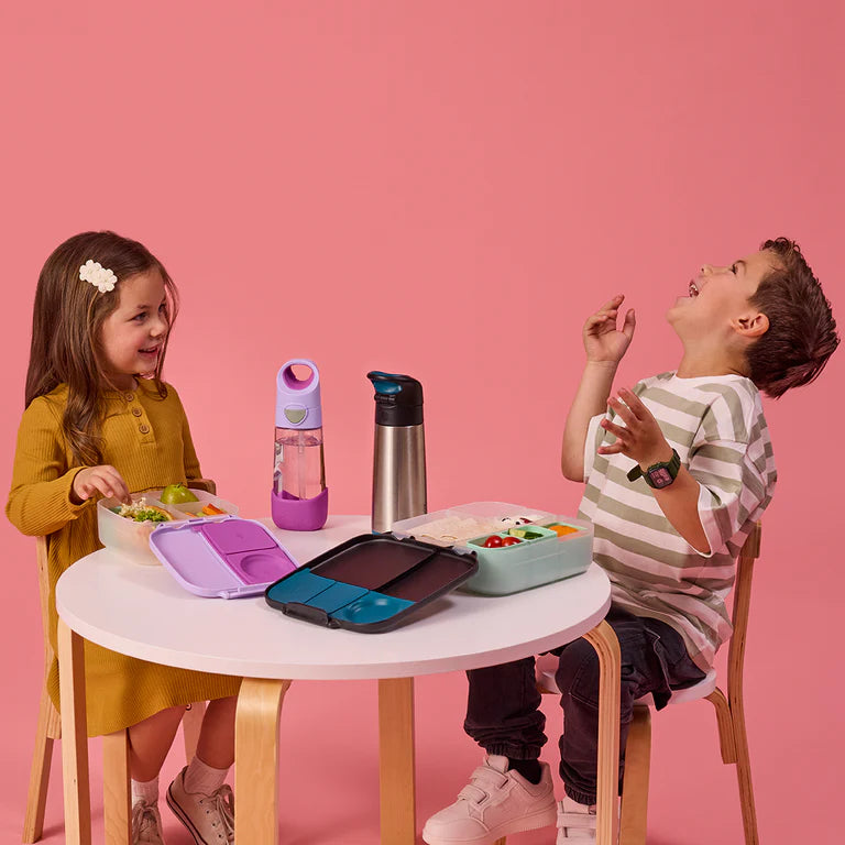 b.box Silicone Bento Lunchbox Tray - Forest