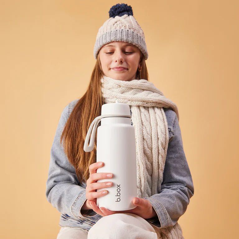b.box Insulated Flip Top Bottle 1L - Shadow