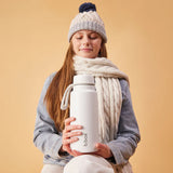 b.box Insulated Flip Top Bottle 1L - Shadow