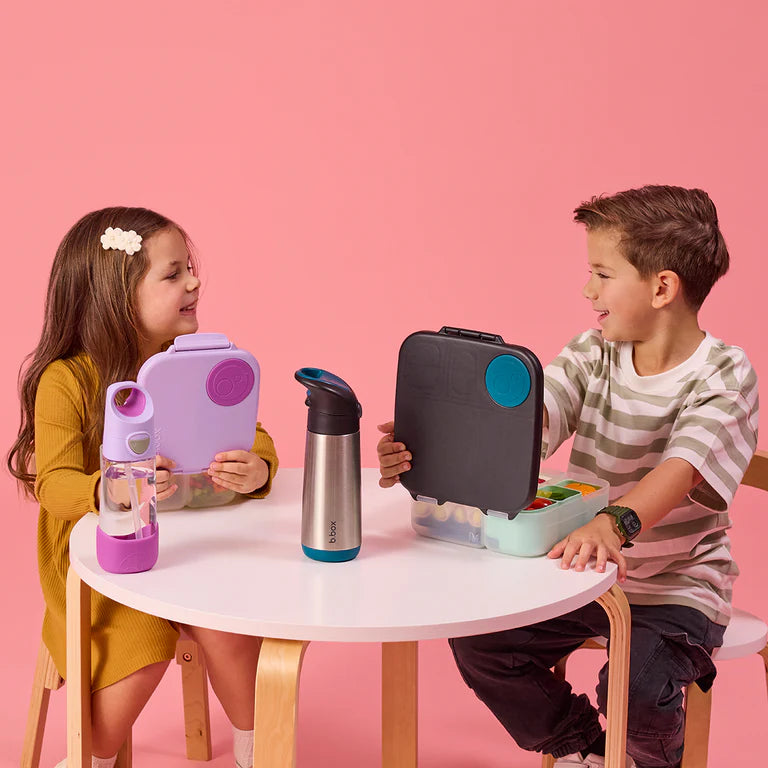 b.box Silicone Bento Lunchbox Tray - Ocean