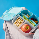 b.box Silicone Bento Tray Mini Lunchbox  - Confetti