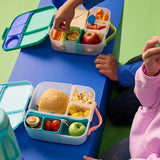 b.box Silicone Bento Tray Lunchbox - Confetti