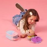 b.box Silicone Bento Buddy Snackbox  - Forest