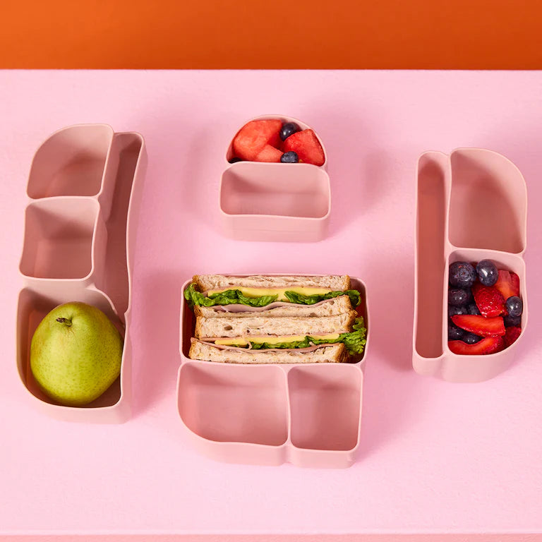 b.box Silicone Bento Buddy Lunchbox - Berry