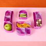 b.box Silicone Bento Lunchbox Tray - Cosmic