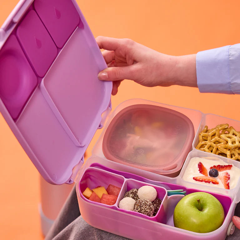 b.box Silicone Bento Lunchbox Tray - Cosmic