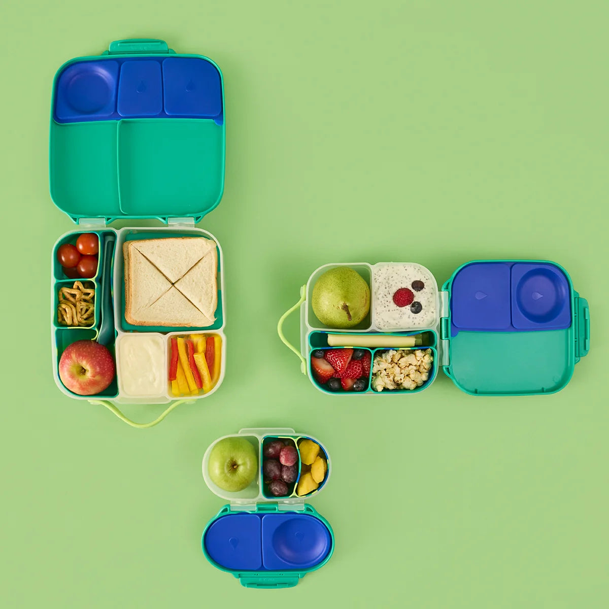 b.box Mini Lunchbox - Electric Jungle
