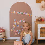 SmartyPals Magnetic Playwall™ - Magnetic Wall Decal for Kids & Playrooms: Olive