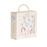 All4Ella Co-Sleeper Sheet - Rainbow Dreams