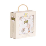 All4Ella Co-Sleeper Sheet - Monkey Carnival